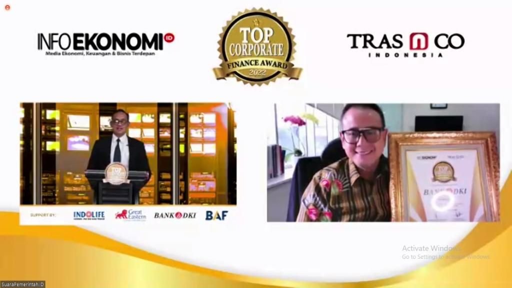 Bank DKI Wins Top Corporate Finance Award 2022