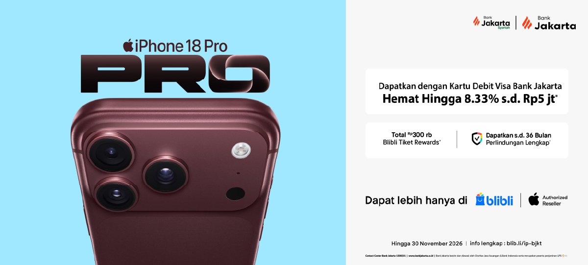 Saatnya upgrade iPhone 18 dengan lebih hemat!