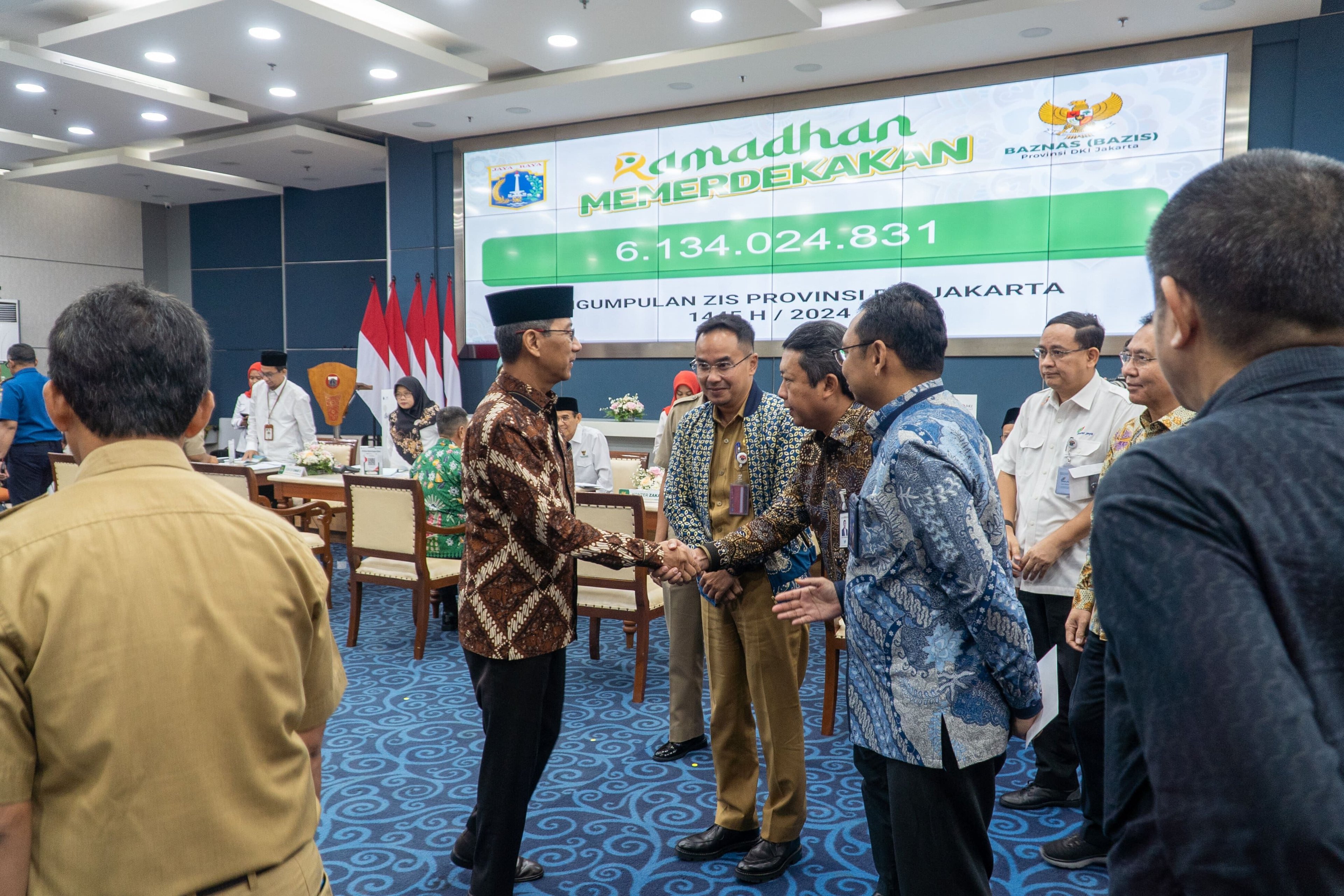 Bank DKI Receives Appreciation as a 2023 Strategic Partner of Baznas Bazis DKI Jakarta Province