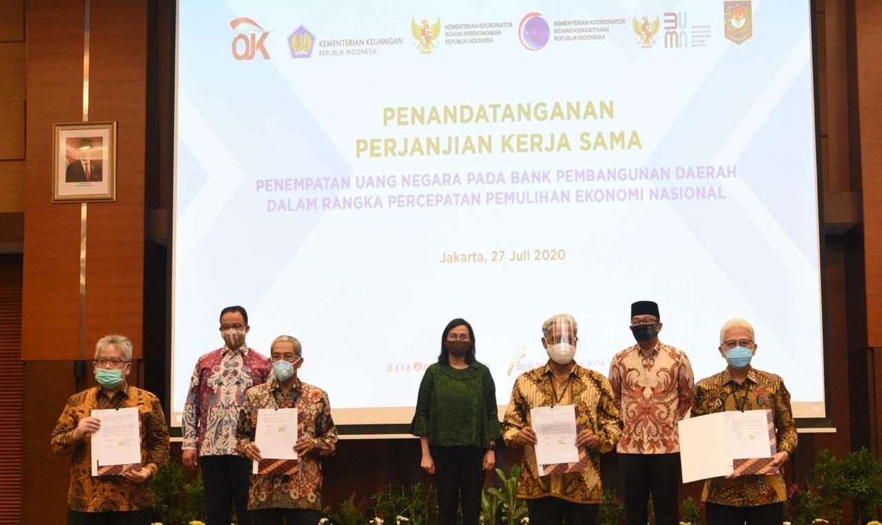 Supporting the Acceleration of Economic Recovery, the Government Places IDR 2 Trillion in Bank DKI
