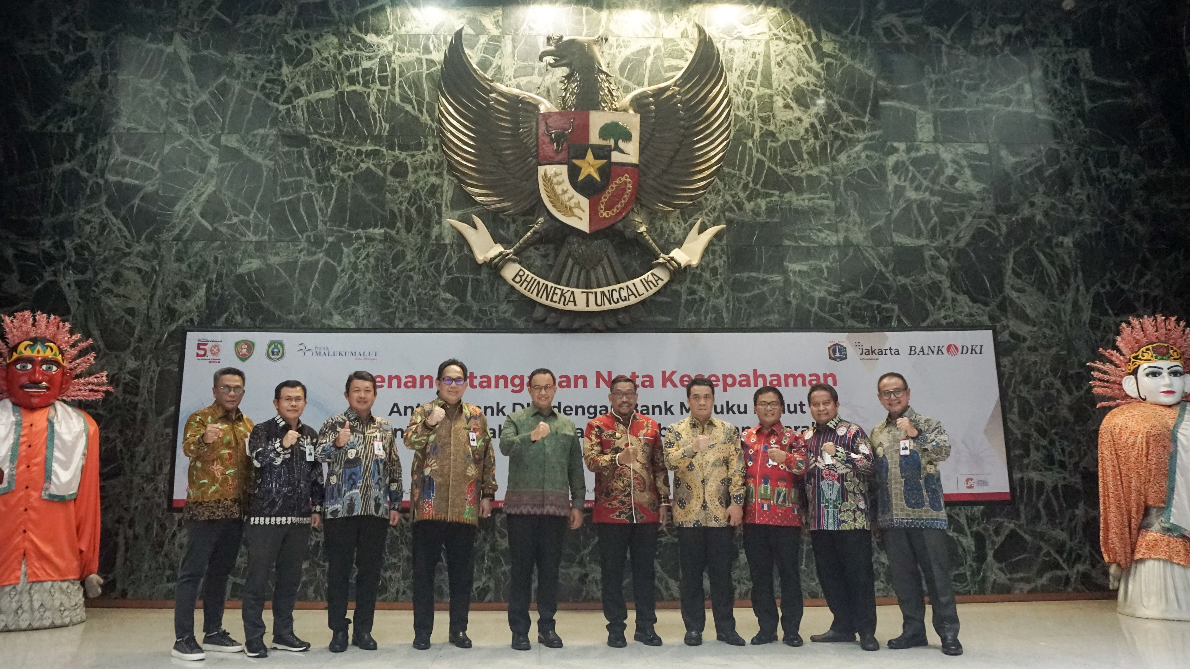 Bank DKI Establishes Regional Development Bank Collaboration with Bank Maluku Malut