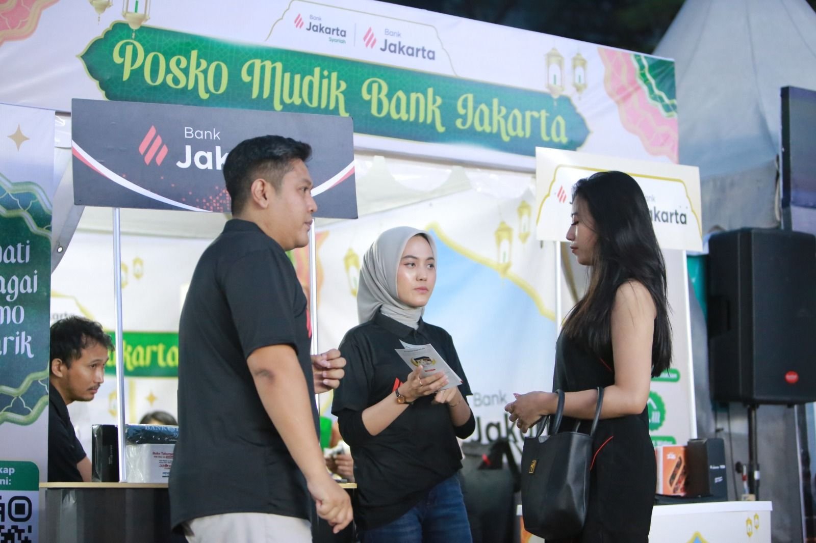 Bank Jakarta Presents Homecoming Post in Rest Area KM 429 Semarang