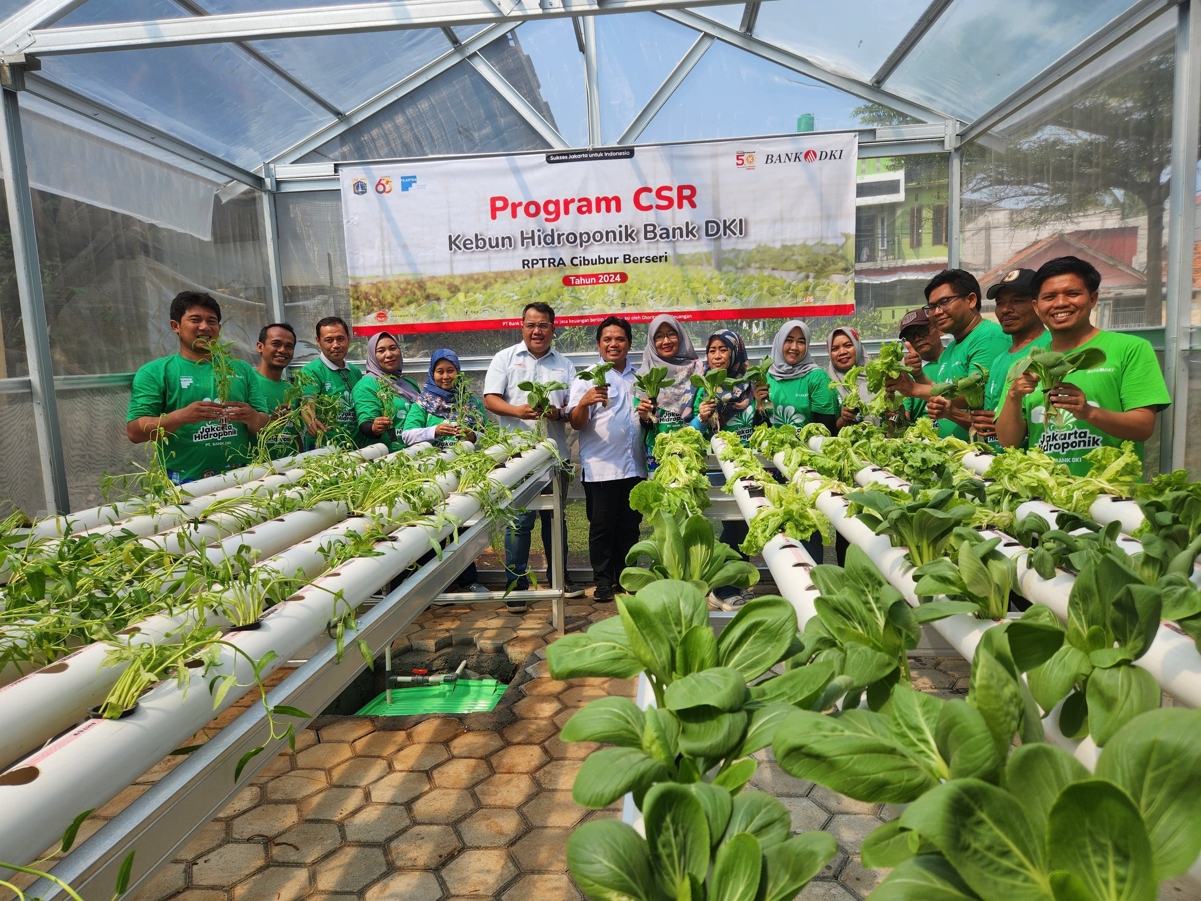 Bank Jakarta Hydroponic Garden