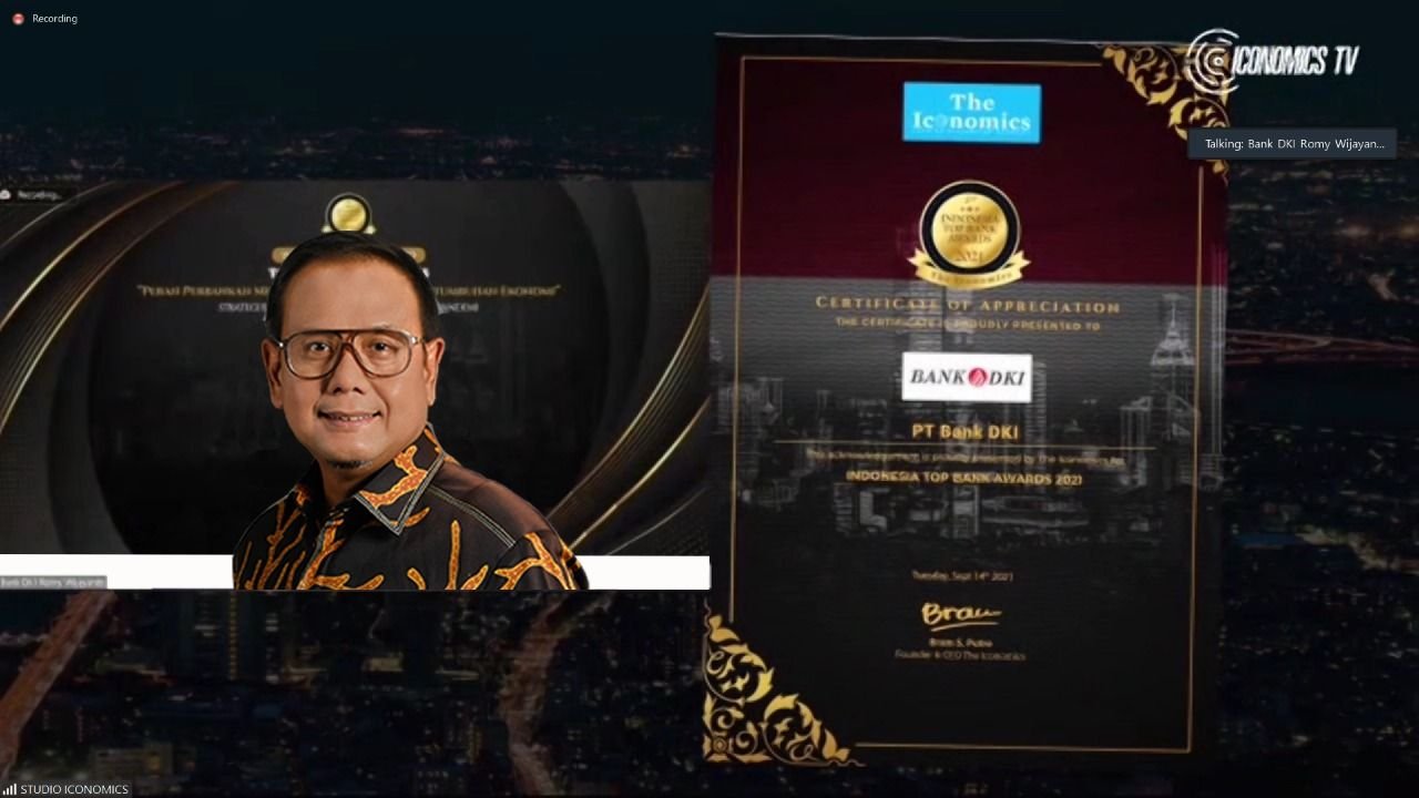 Bank DKI Wins Indonesia Top Bank Awards 2021