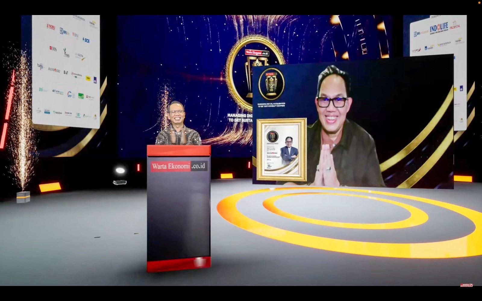 Encouraging Digitalization, Bank DKI President Director Fidri Arnaldy Achieves Financial Top Leader 2023