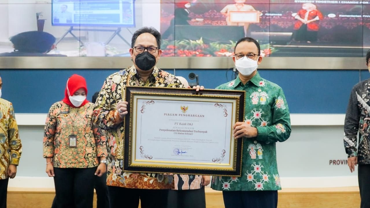 Bank DKI Wins Award as the Most Recommended Settlement Company
