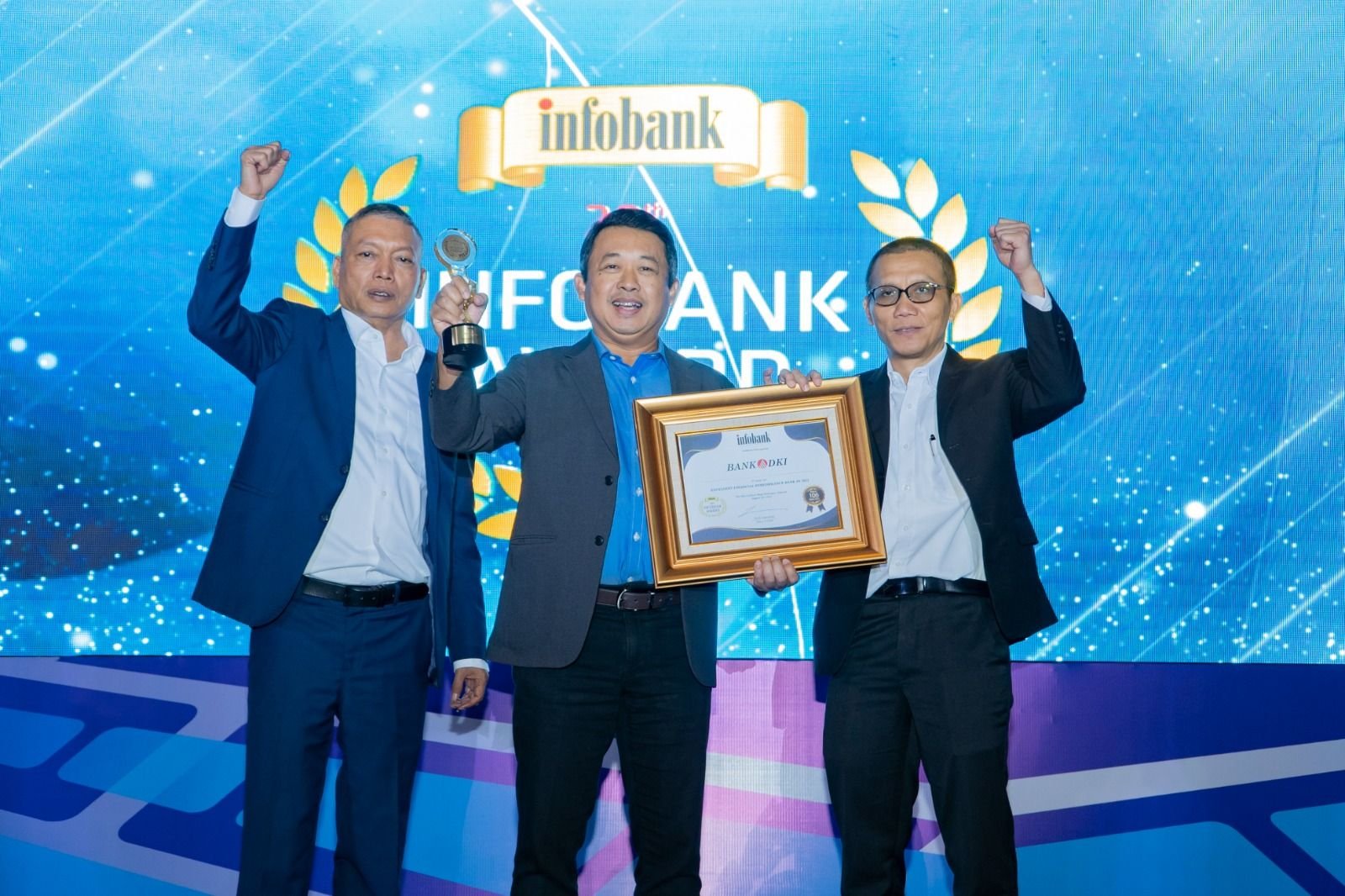 Bank DKI Receives 2 Award Categories at the 28th Infobank Award 2023