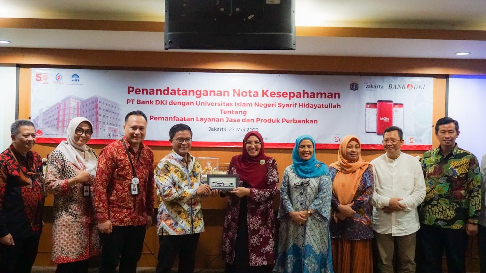 Optimizing Banking Services, Bank DKI Signs MoU with UIN Syarif Hidayatullah Jakarta