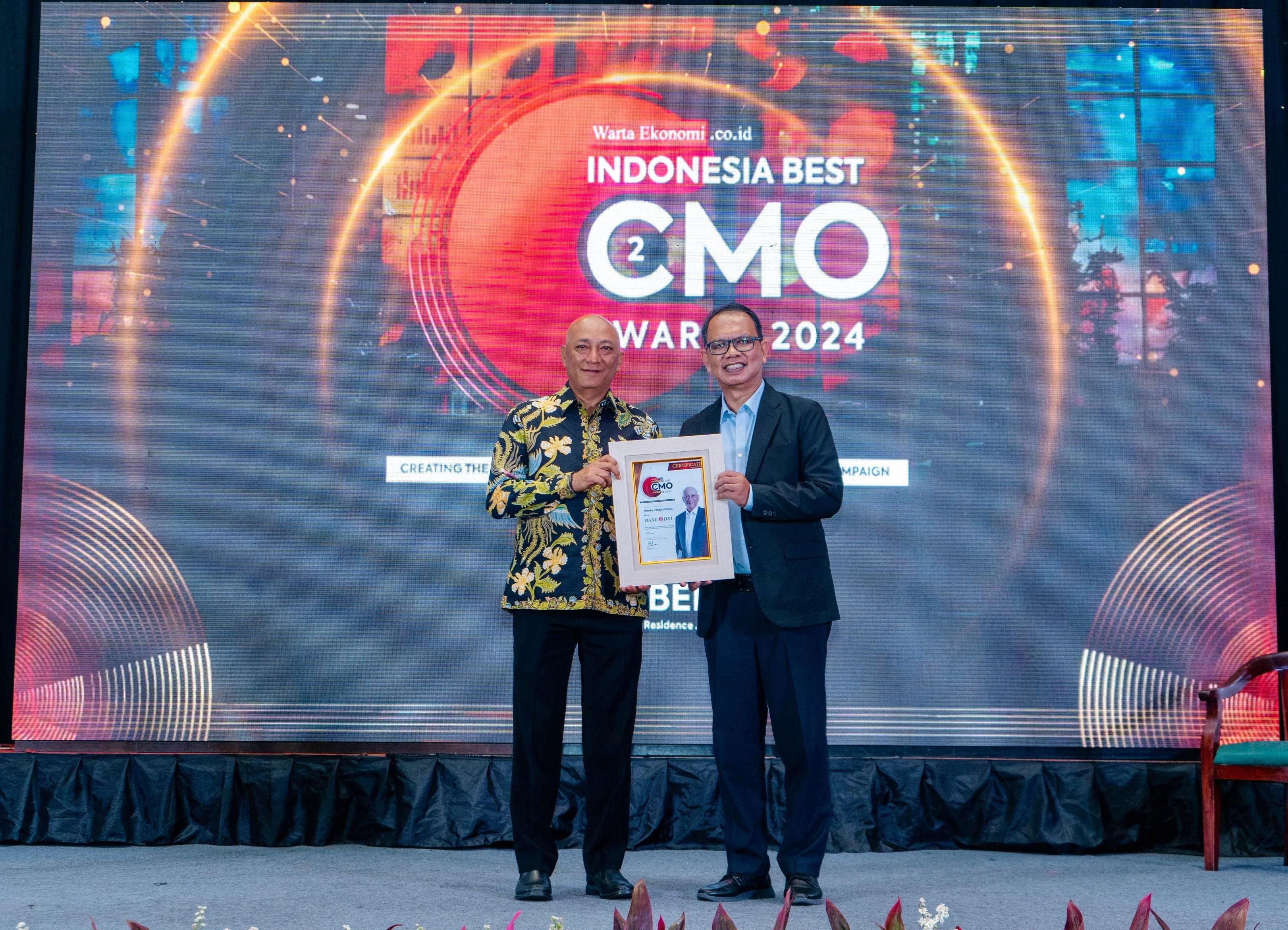 Bank DKI Wins Indonesia Best CMO Award and Indonesia Property Award 2024
