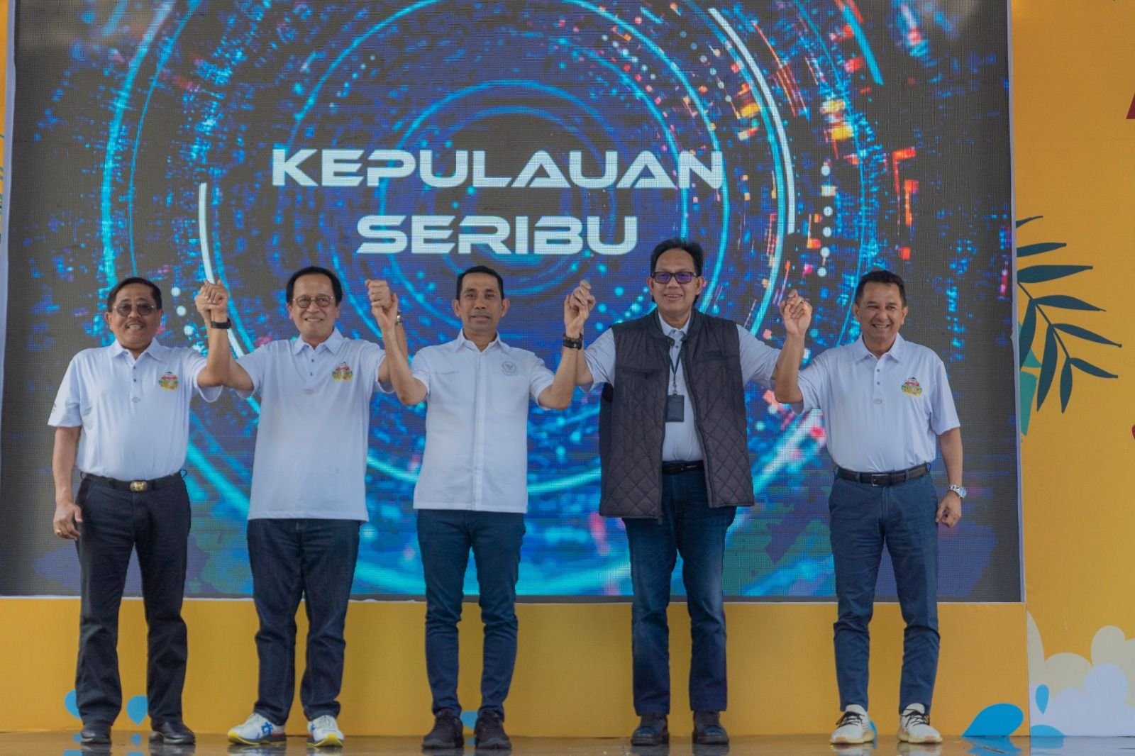 (PHOTOS) Increasing Financial Inclusion to the Thousand Islands, Bank DKI Holds the Digital Island People's Party