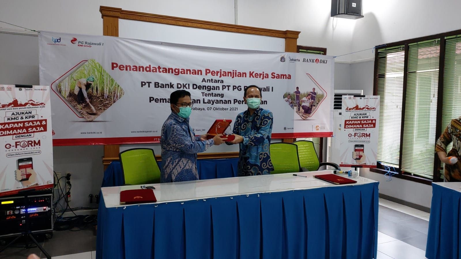 Optimizing Banking Services, Bank DKI Collaborates with PG Rajawali I