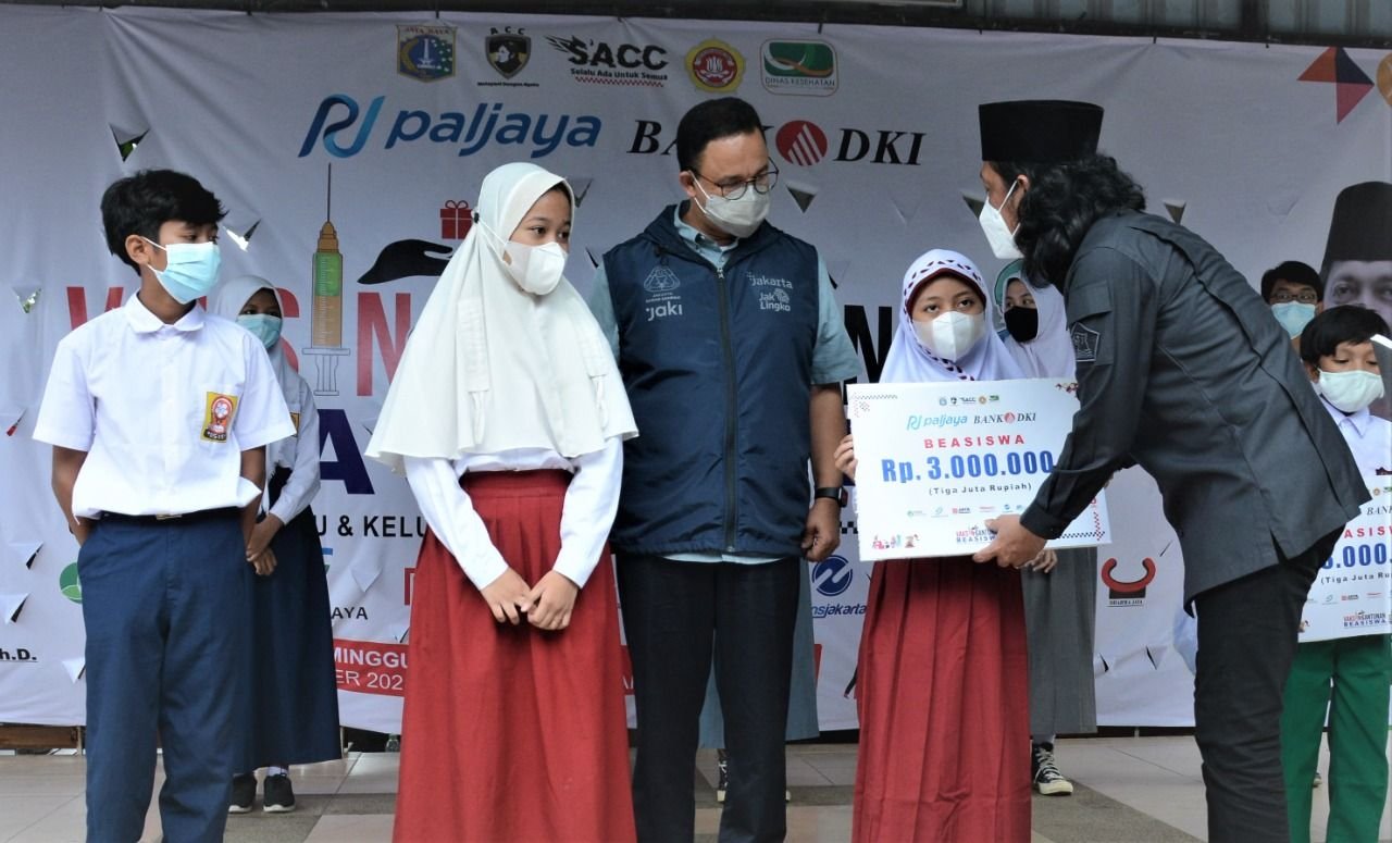 Bank DKI Supports Activities for Distribution of Compensation & Scholarships for Children Victims of Covid-19