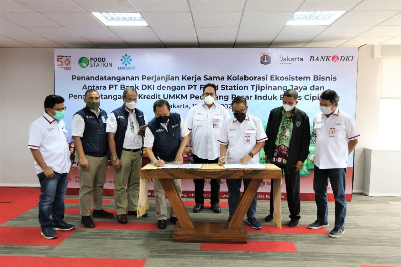 Bank DKI – Food Station Collaboration, Build a Business Ecosystem in DKI Jakarta
