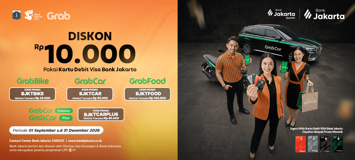 Promo Benefit: IDR 20,000 discountPromo Benefit: IDR 20,000 discount