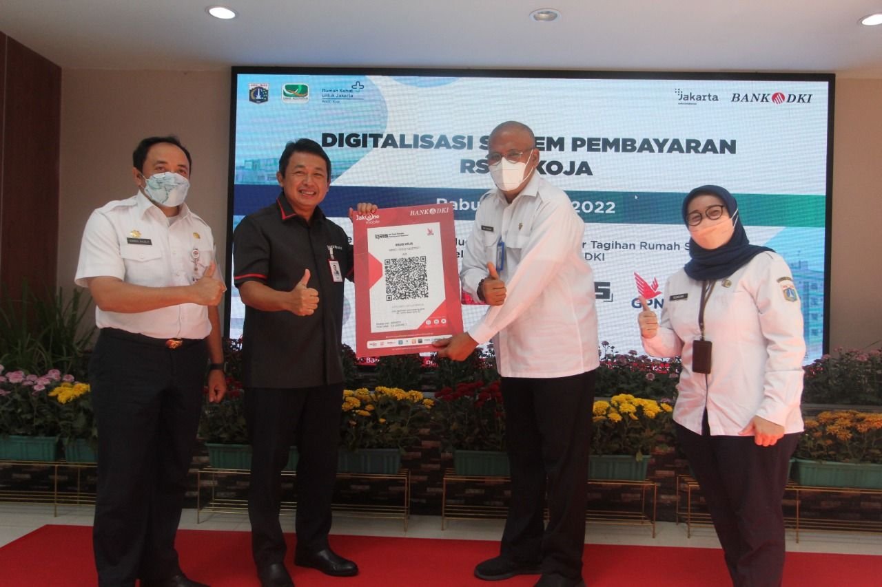 Supporting Digitalization of Regional Hospital, Bank DKI Prepares Non-Cash Payment System for Koja Regional Hospital