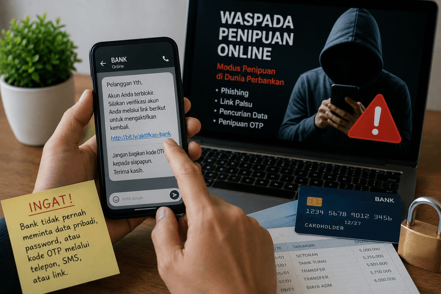 Beware of Online Fraud Threats in the Banking World