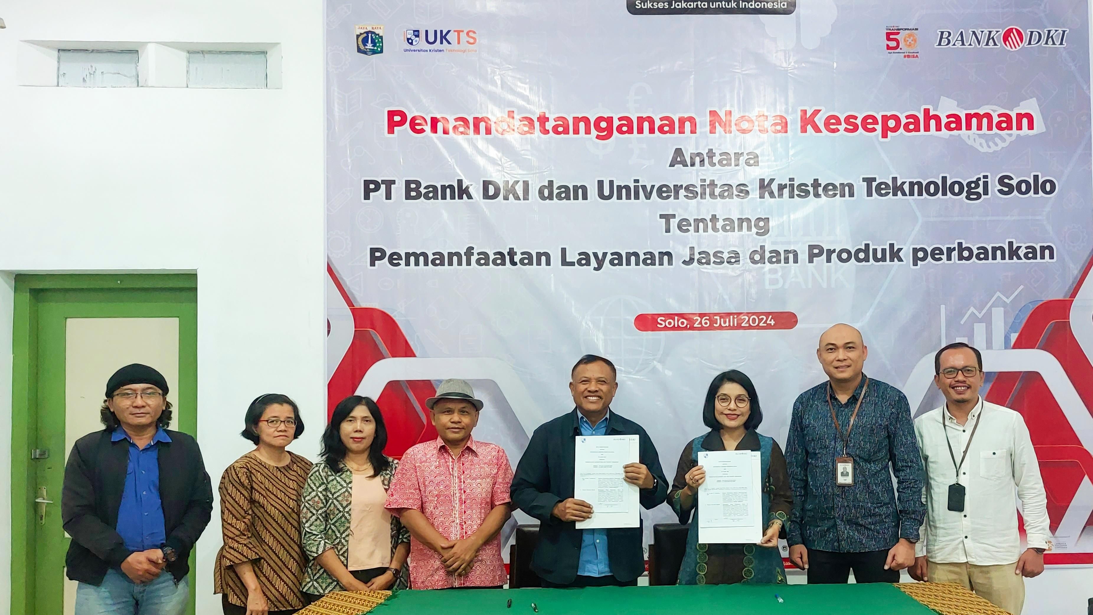 Bank DKI Ready to Support Banking Transactions at Solo Christian University of Technology