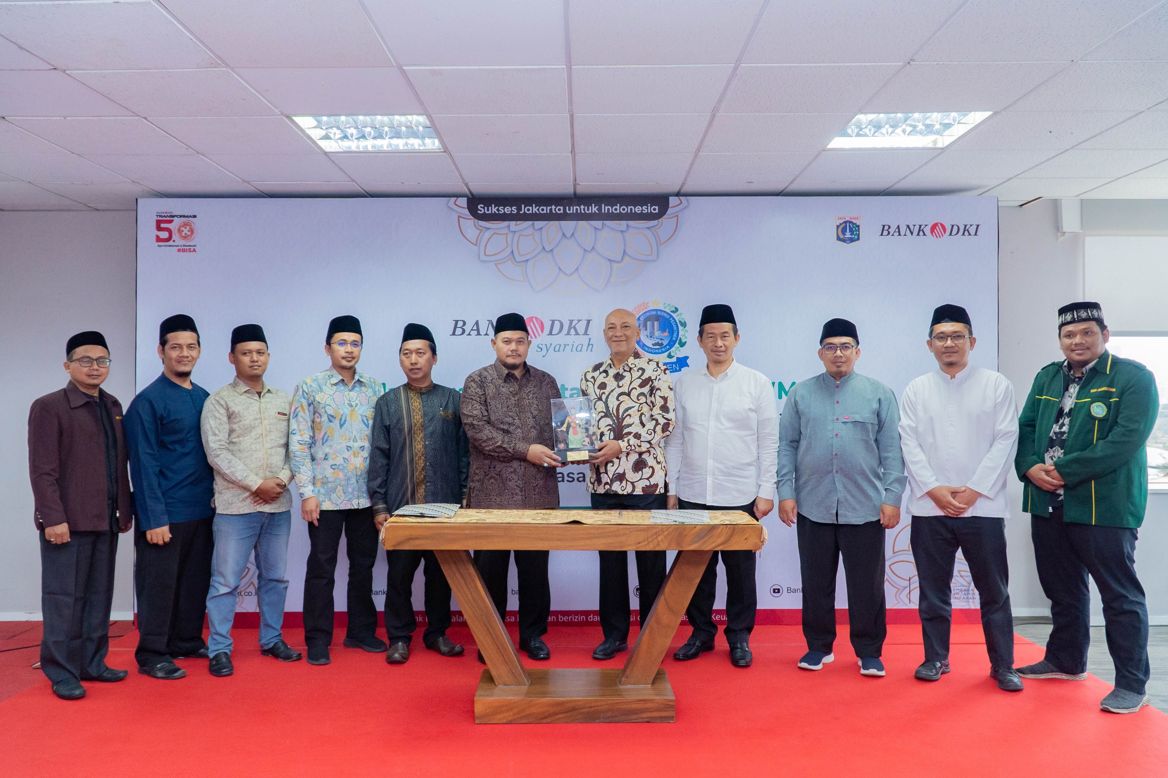 Encouraging Economic Strengthening in the Islamic Boarding School Environment, Bank DKI Builds Collaboration with Habitren DKI Jakarta