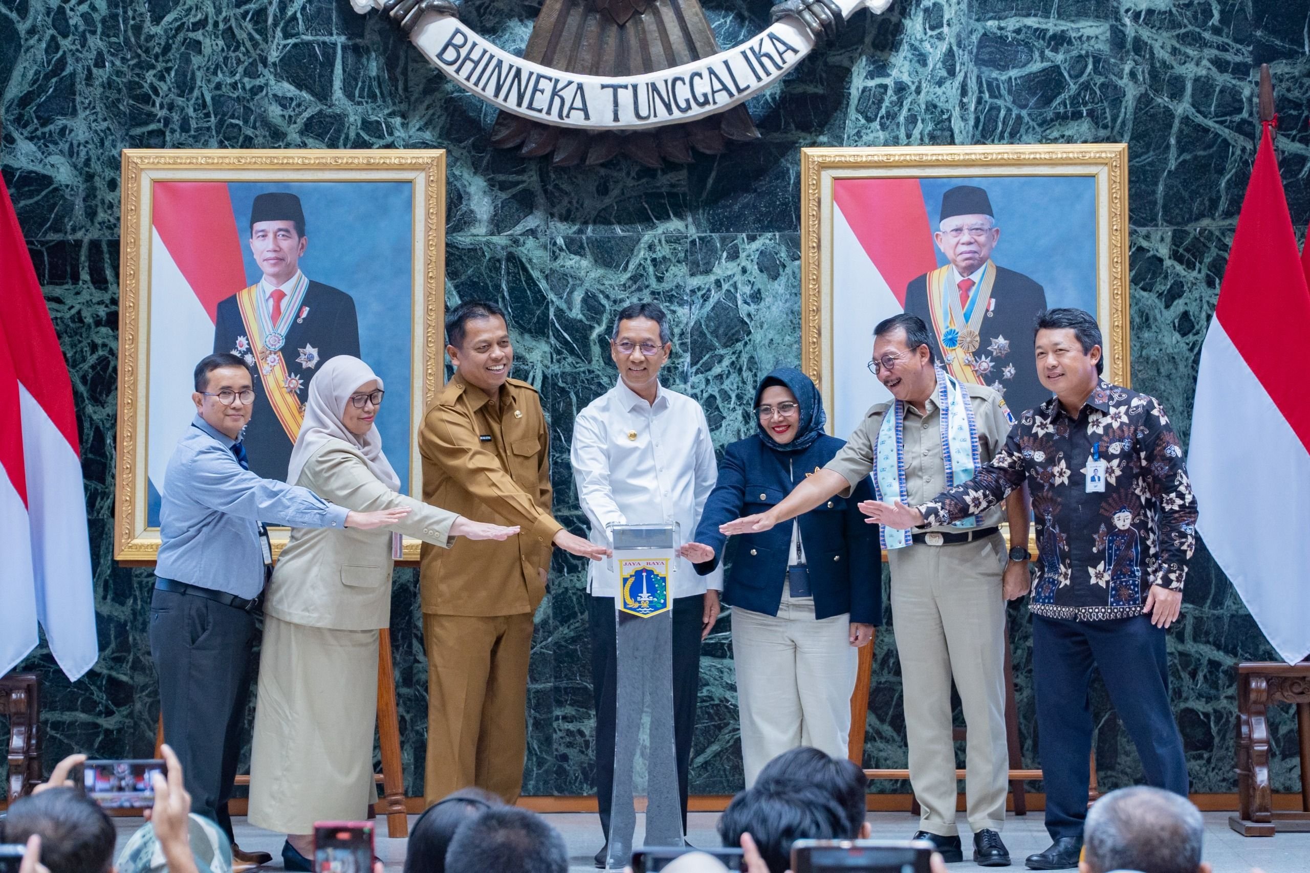 Collaboration between the Regional Financial Management Agency of DKI Jakarta Province and Bank DKI, Launches Regional Treasury Service Transformation
