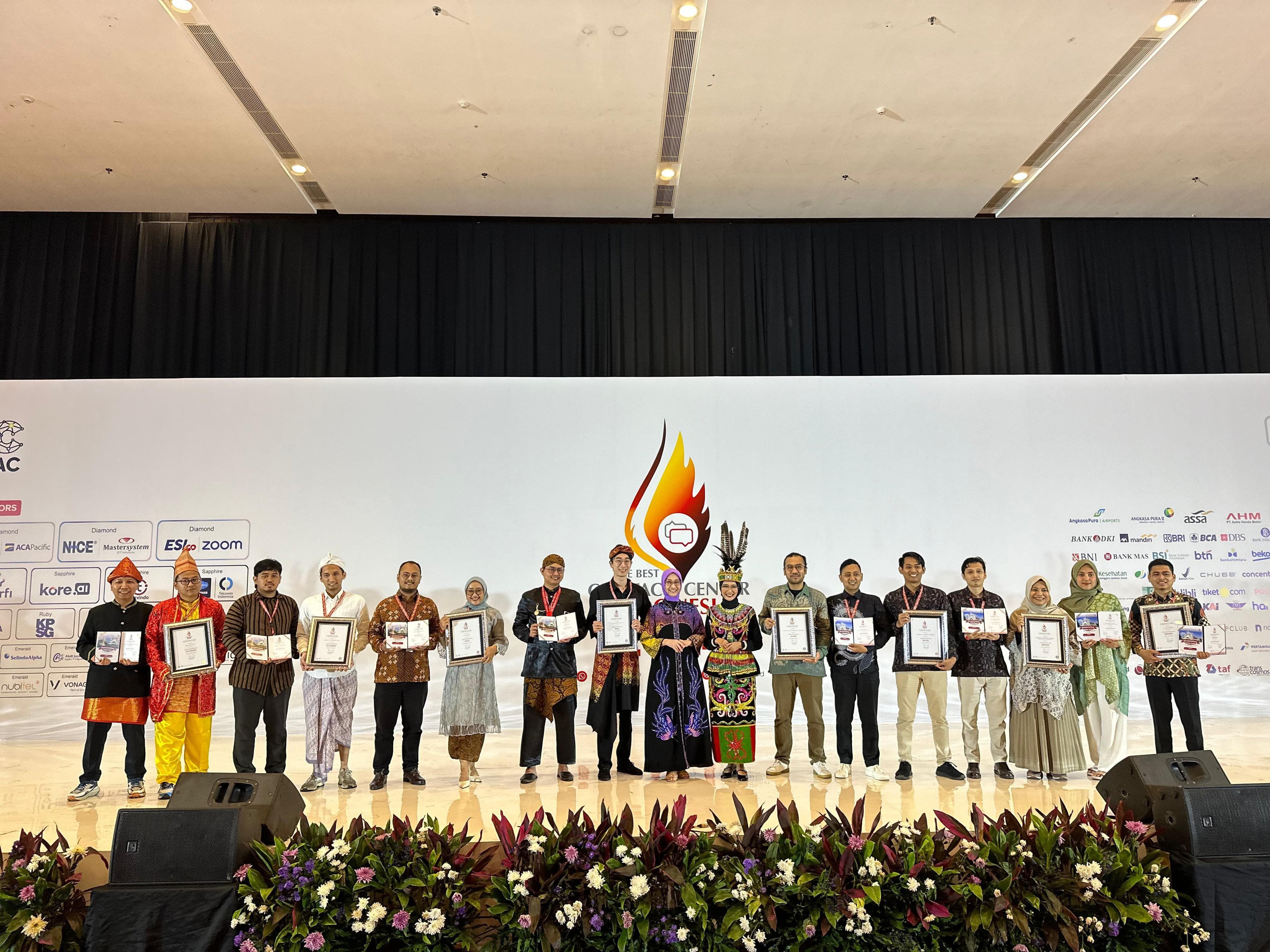 Bank DKI Wins The Best Contact Center Indonesia Award 2024