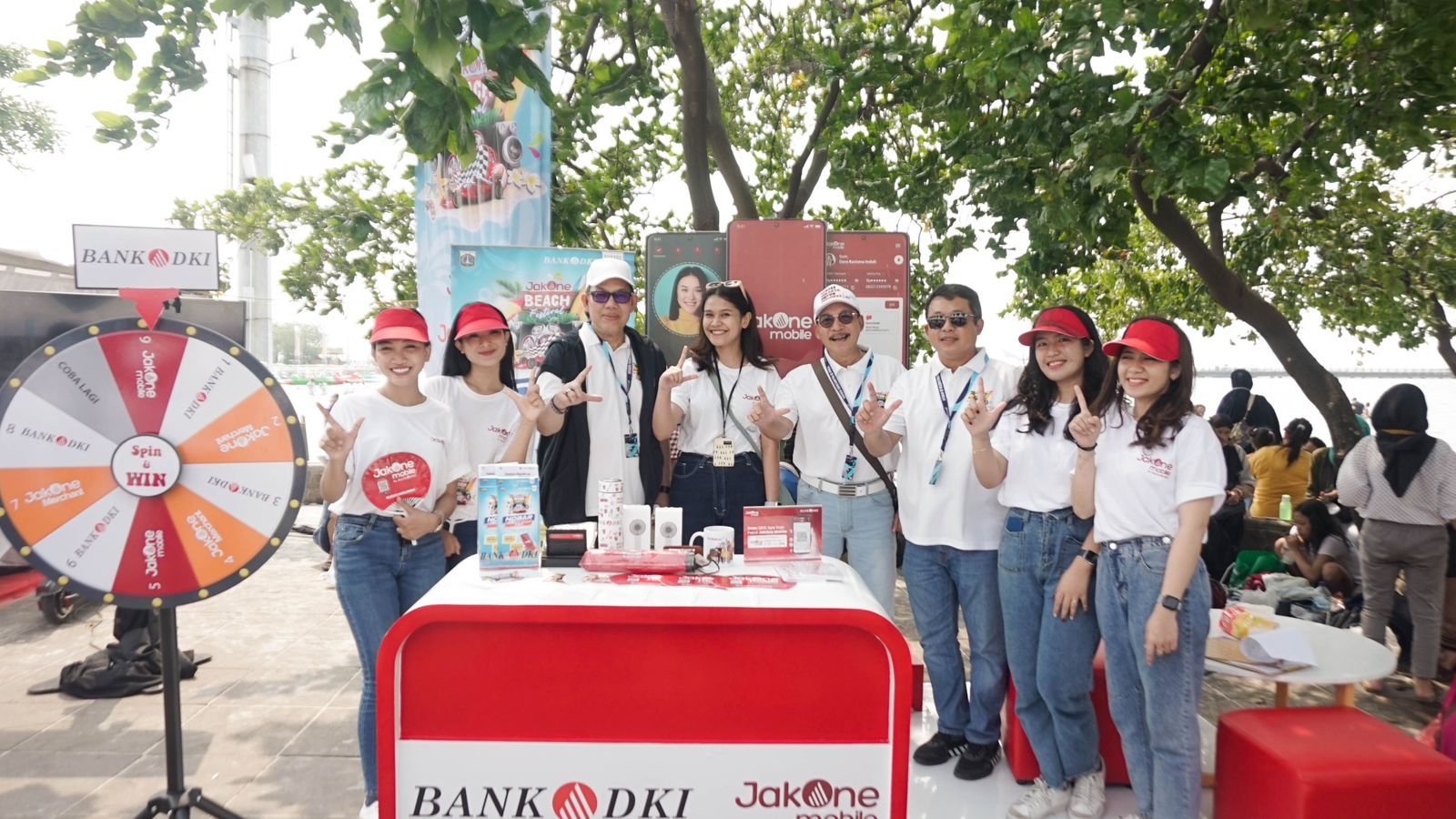 To enliven the Jakarta E-Prix 2023, Bank DKI Holds the JakOne Beach Festival