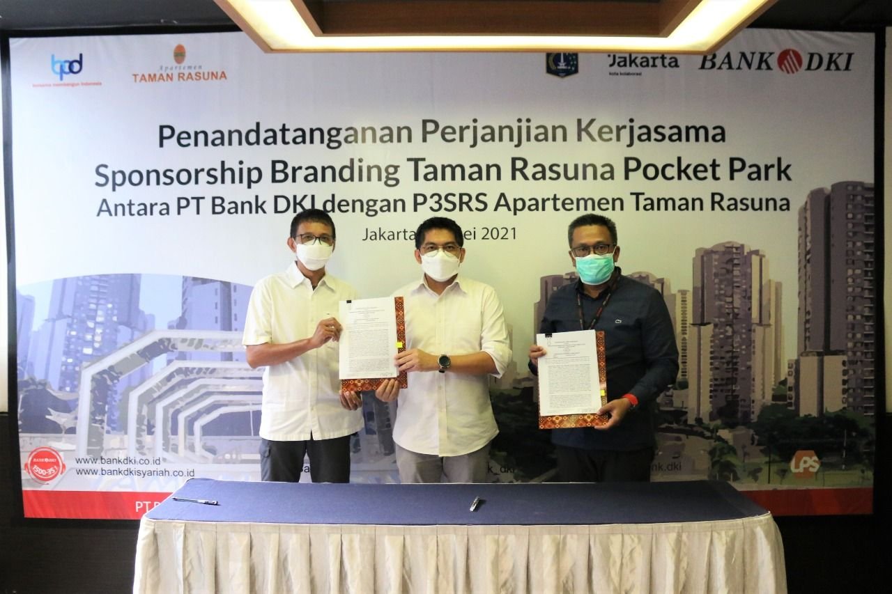 Encouraging Non-Cash Transactions, Bank DKI Embraces the Taman Rasuna Apartment Community
