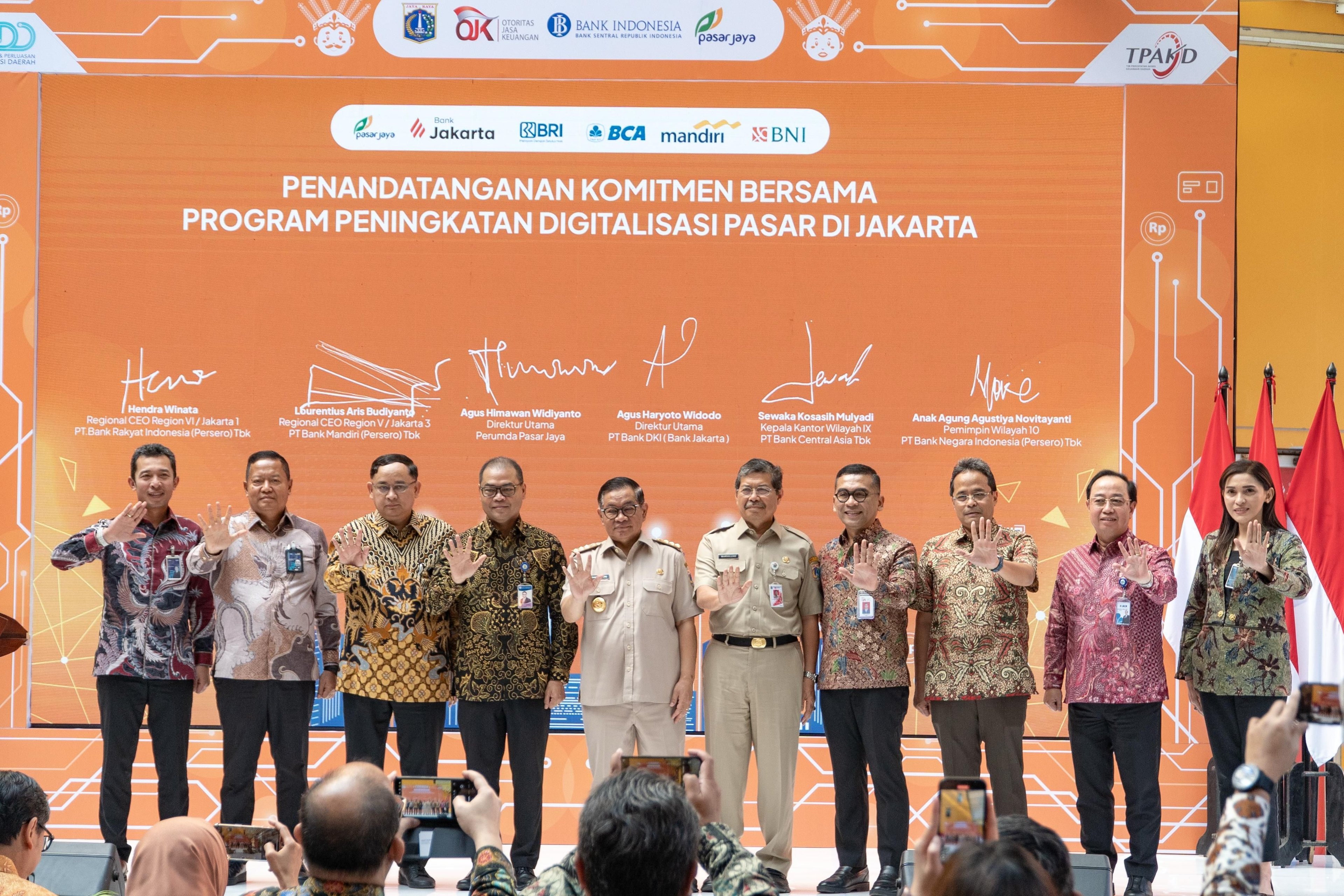 Bank Jakarta Supports Market Digitalization in Jakarta