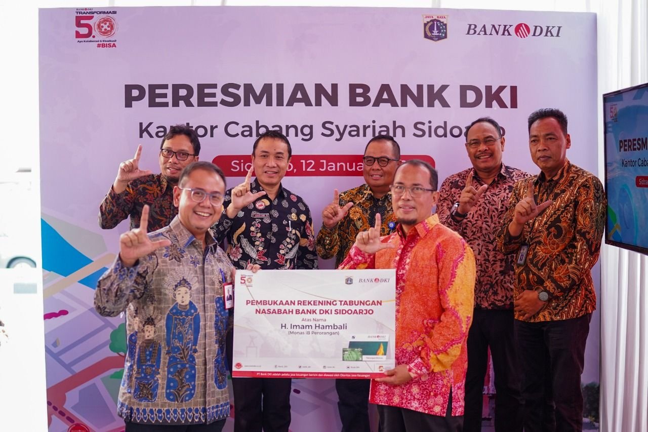 Bank DKI Inaugurates Sidoarjo Branch Office