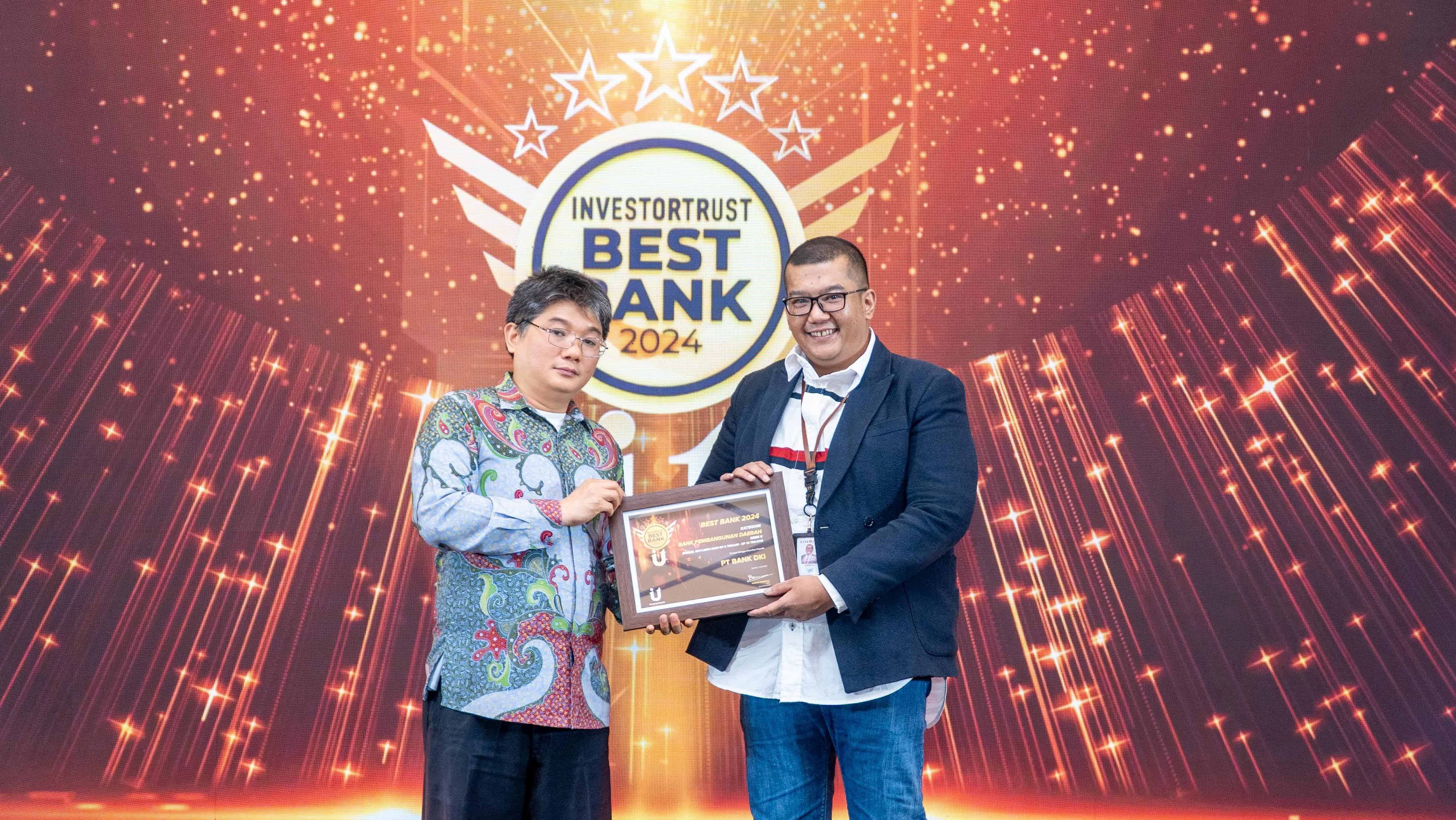 Bank DKI Wins Best Bank Award 2024