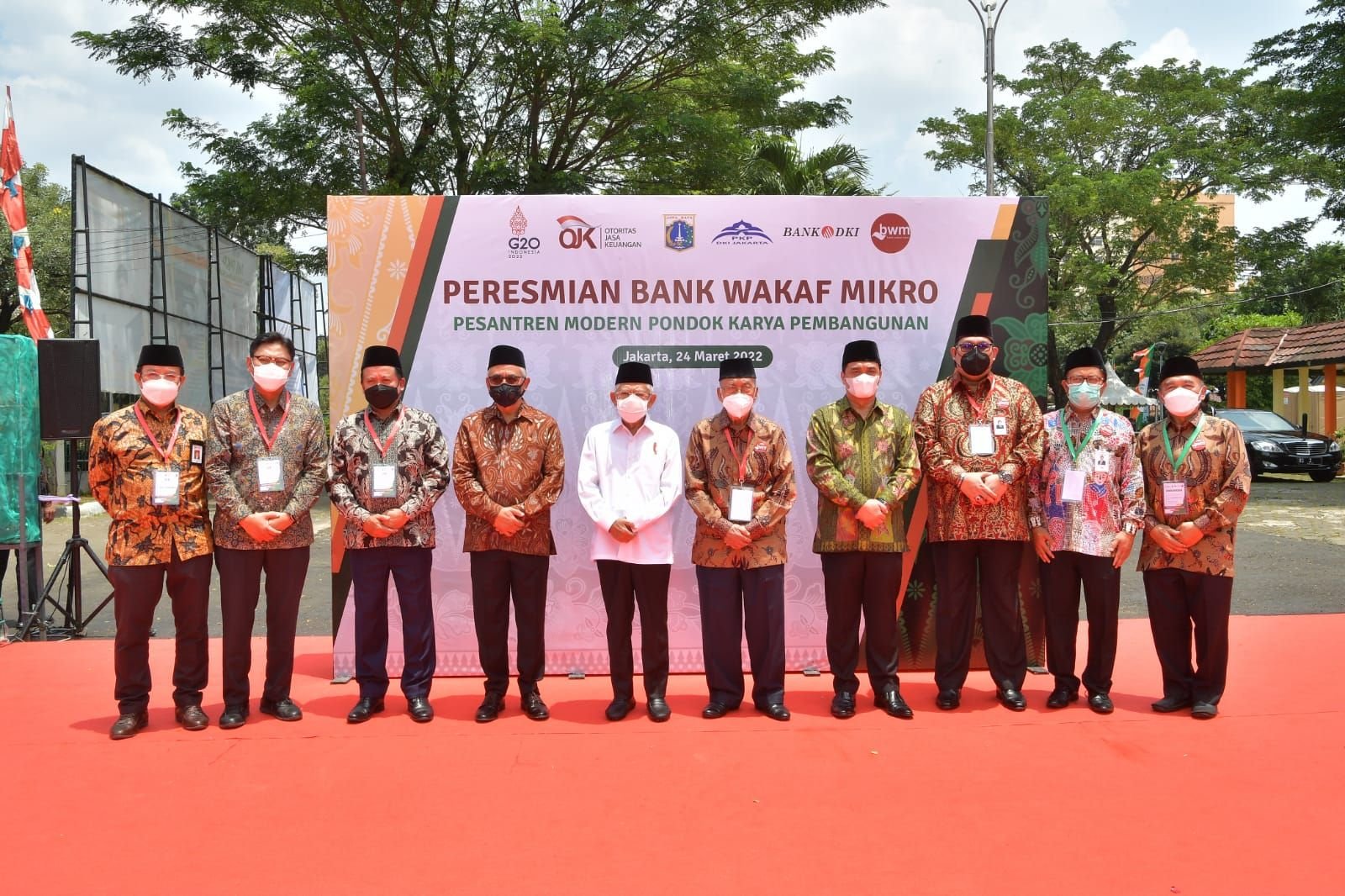 Bank DKI Supports BWM Pondok Karya Pembangunan Banking Services