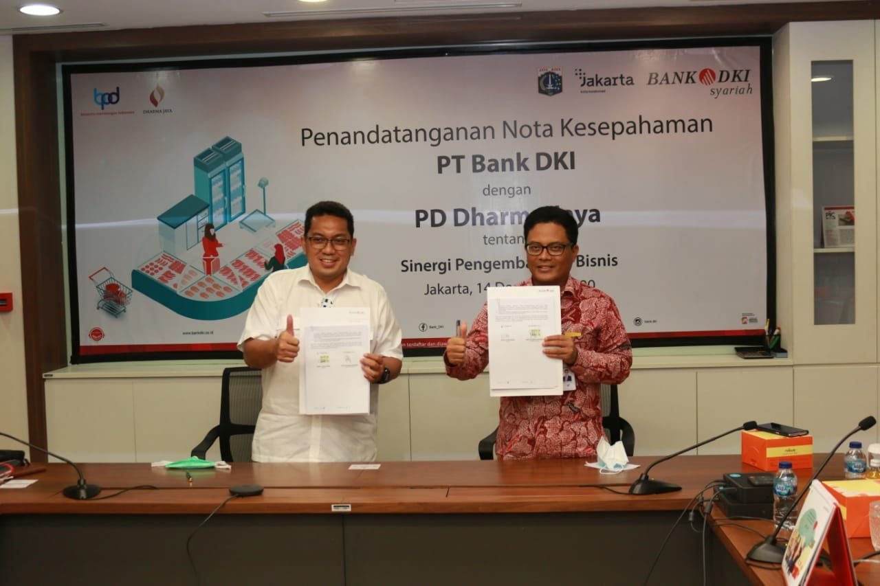 Synergy between BUMD, UUS Bank DKI Supports PD Dharma Jaya Banking Services
