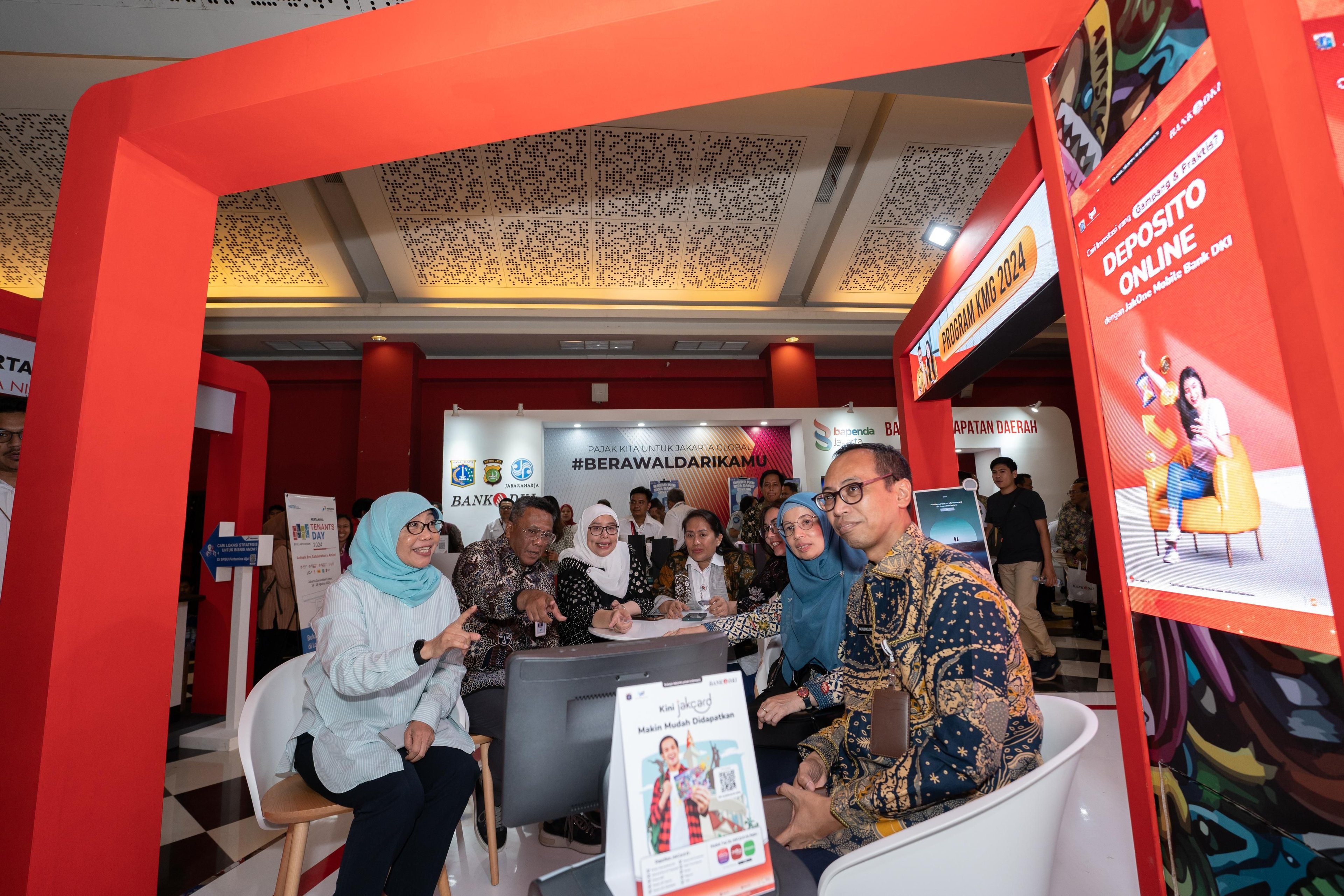 Accelerating Digital Banking Services, Bank DKI Present at Jakarta Fair 2024