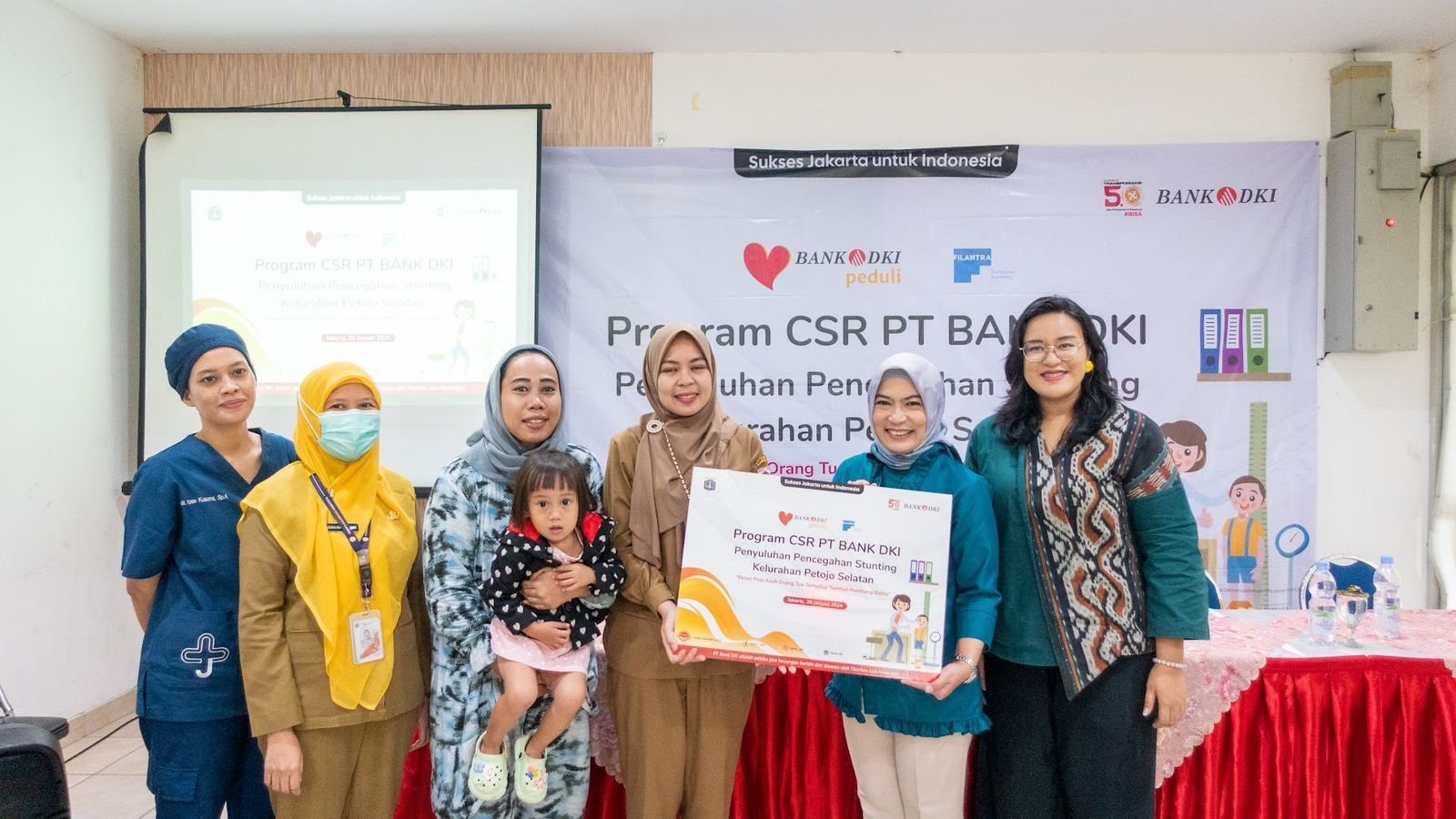 Bank DKI Participates in the Program to Provide Adequate Nutrition to Handle Stunting in the DKI Jakarta Area