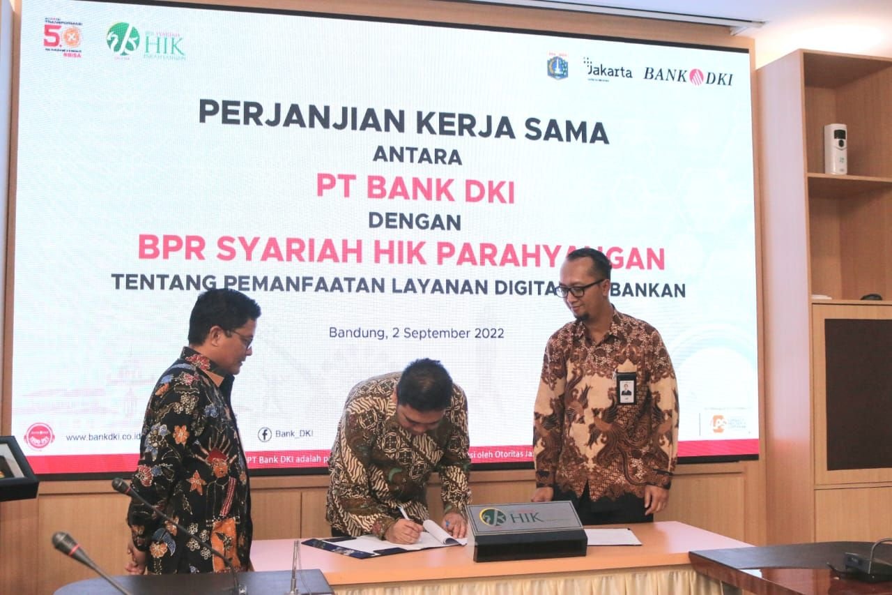 Expanding Digital Banking Services, Bank DKI Collaborates with BPR Syariah HIK Parahyangan