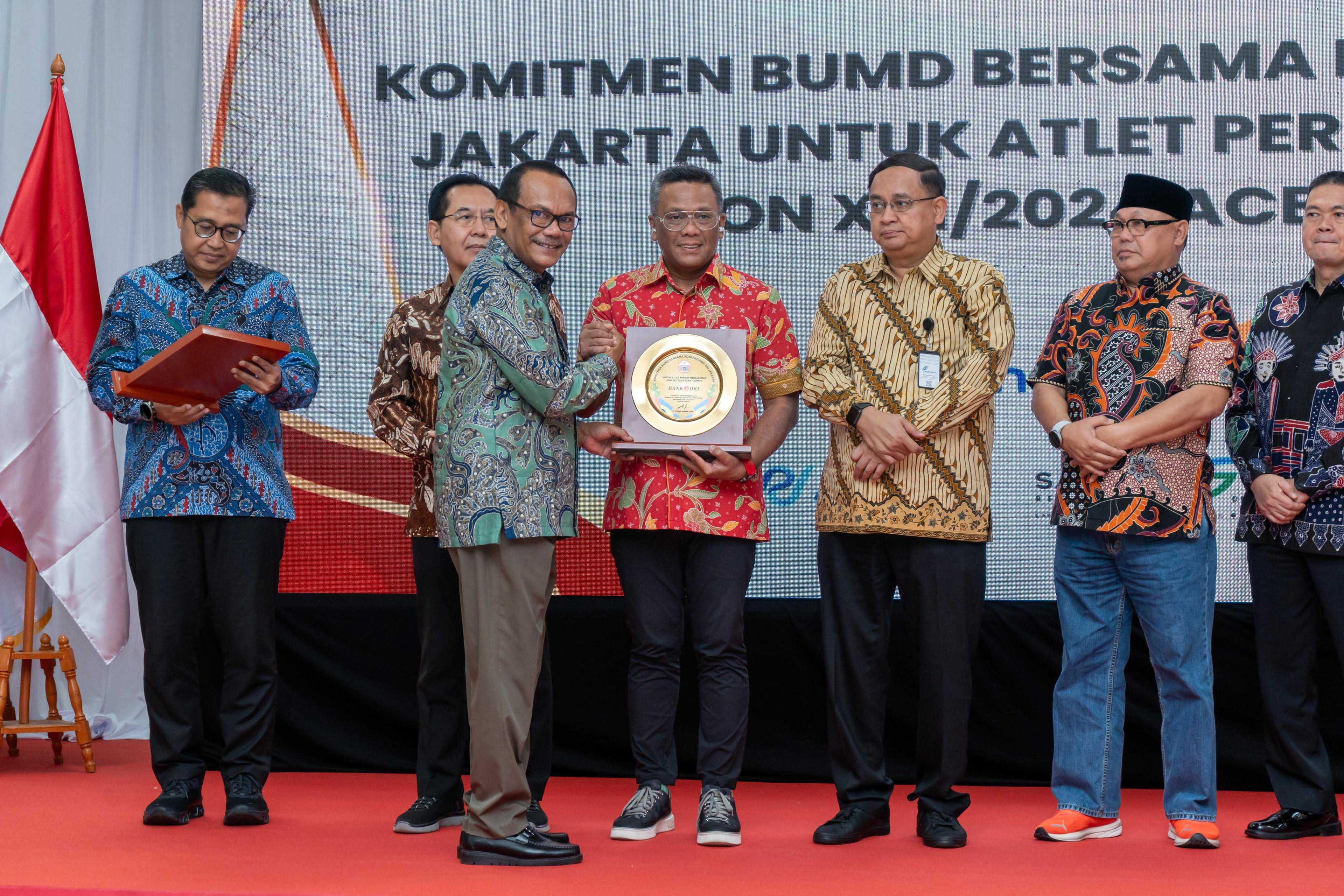 Synergizing with KONI DKI Jakarta Province, Bank DKI is Ready to Support the Sustainability of the Careers of Athletes with Achievements in DKI Jakarta