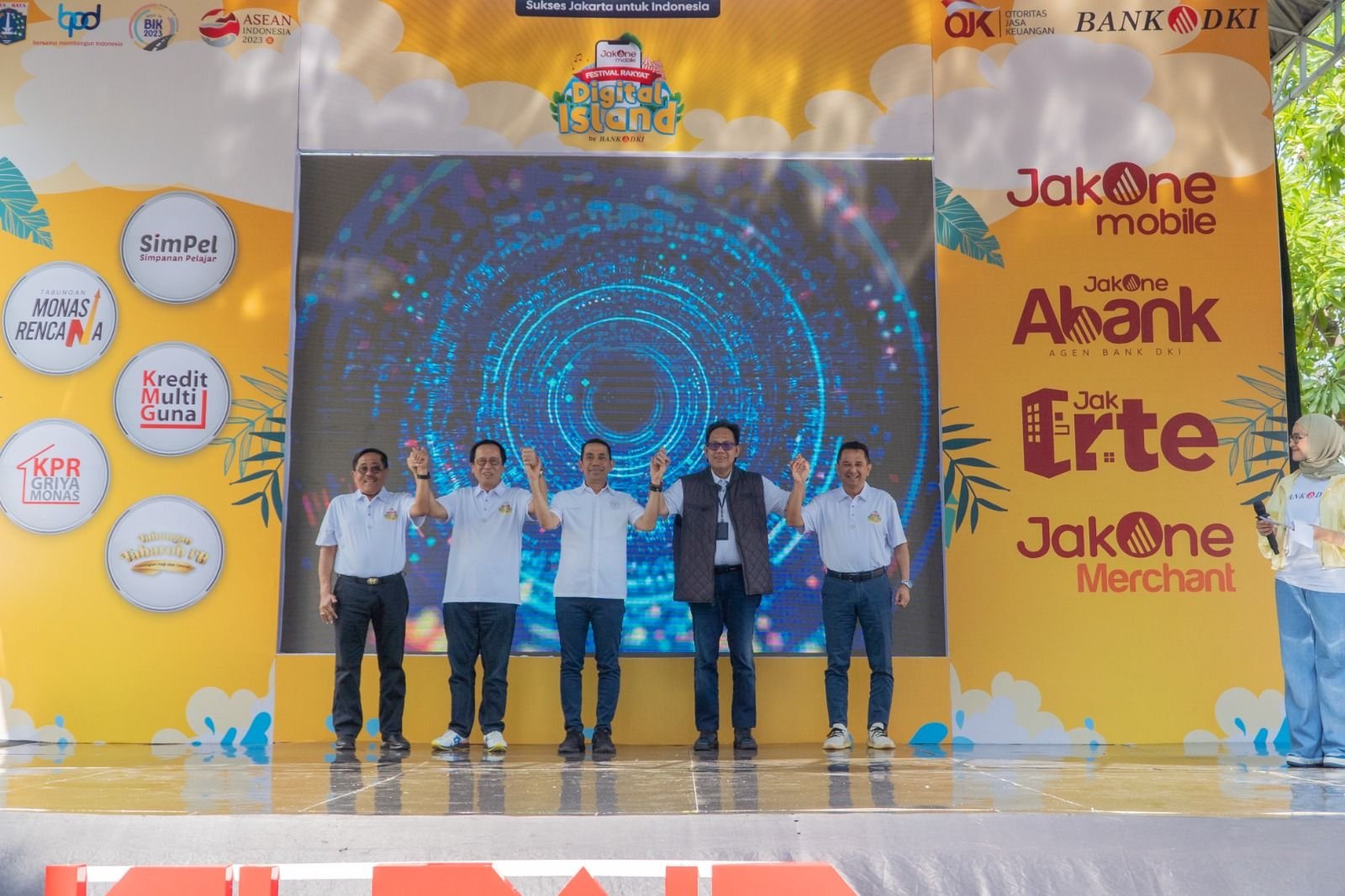 Increasing Financial Inclusion to the Thousand Islands, Bank DKI Holds the Digital Island People's Party