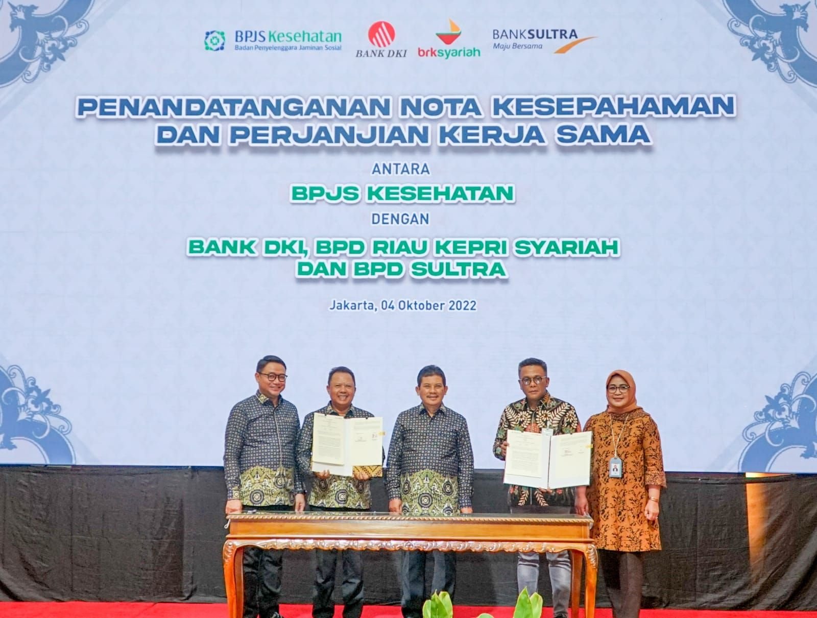 Bank DKI Establishes Synergy with BPJS Health, Improves the Quality of National Health Insurance Services