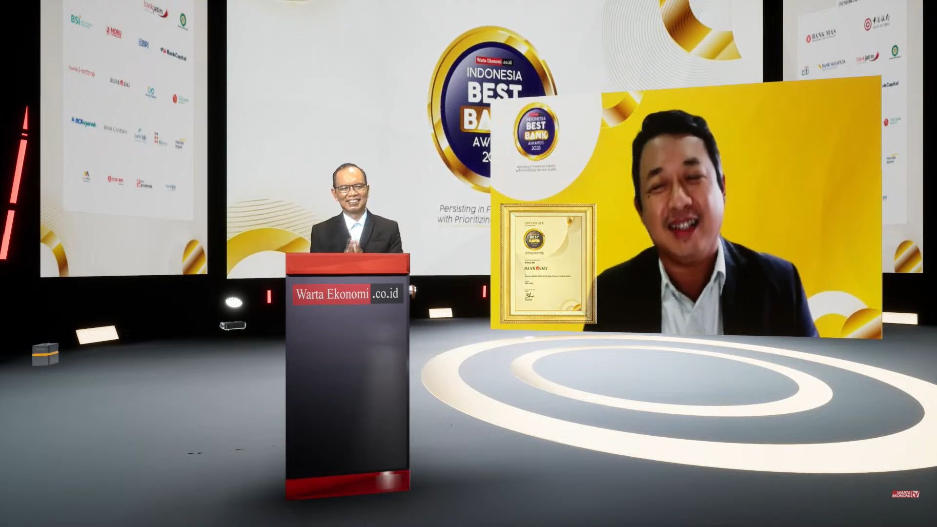 Presenting a Variety of Digital Payment Transaction Innovations, Bank DKI Wins the 2023 Indonesia Best Bank Awards