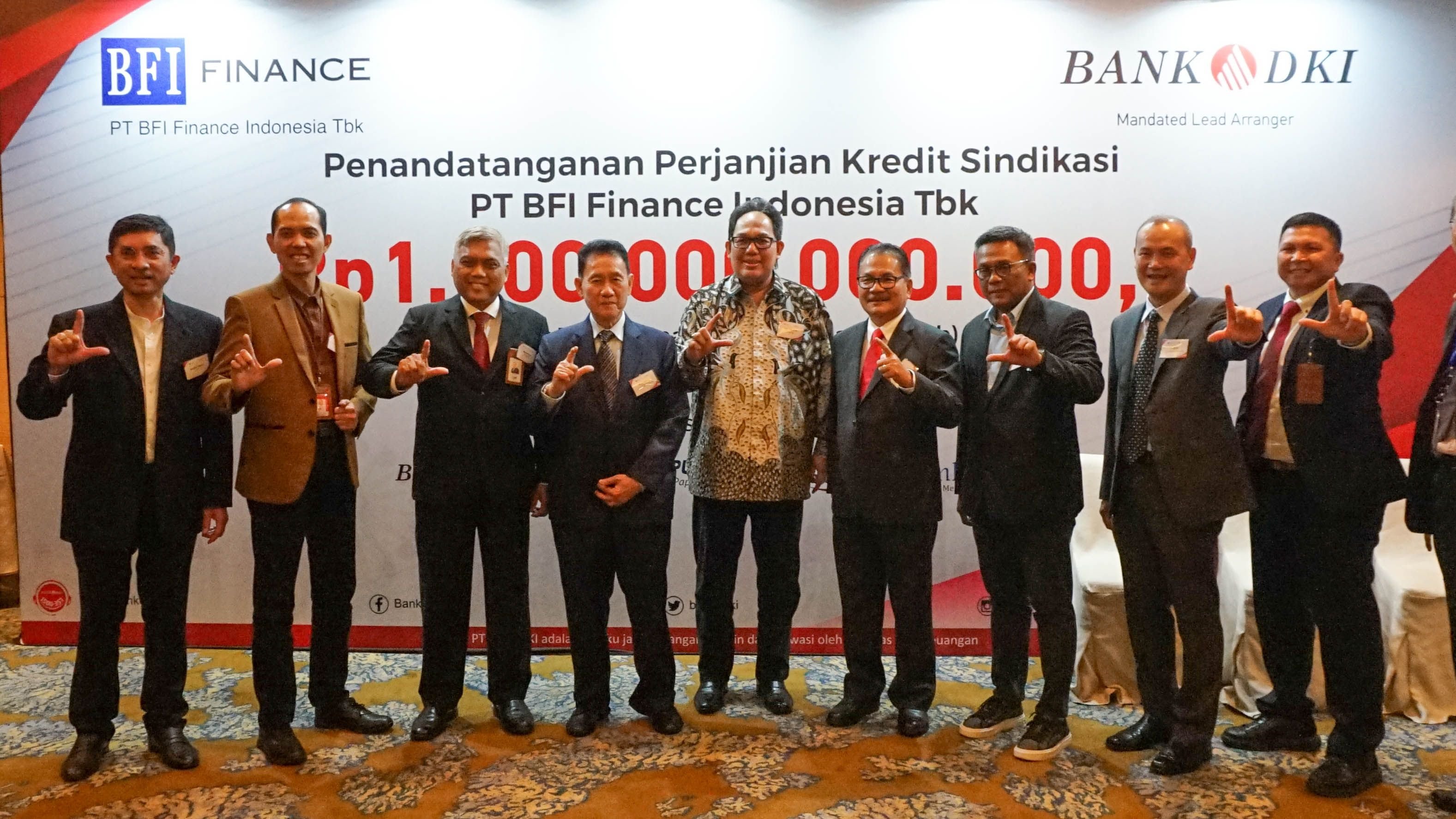 Bank DKI Leads Syndicated Credit for BFI Finance Worth IDR 1.6 Trillion