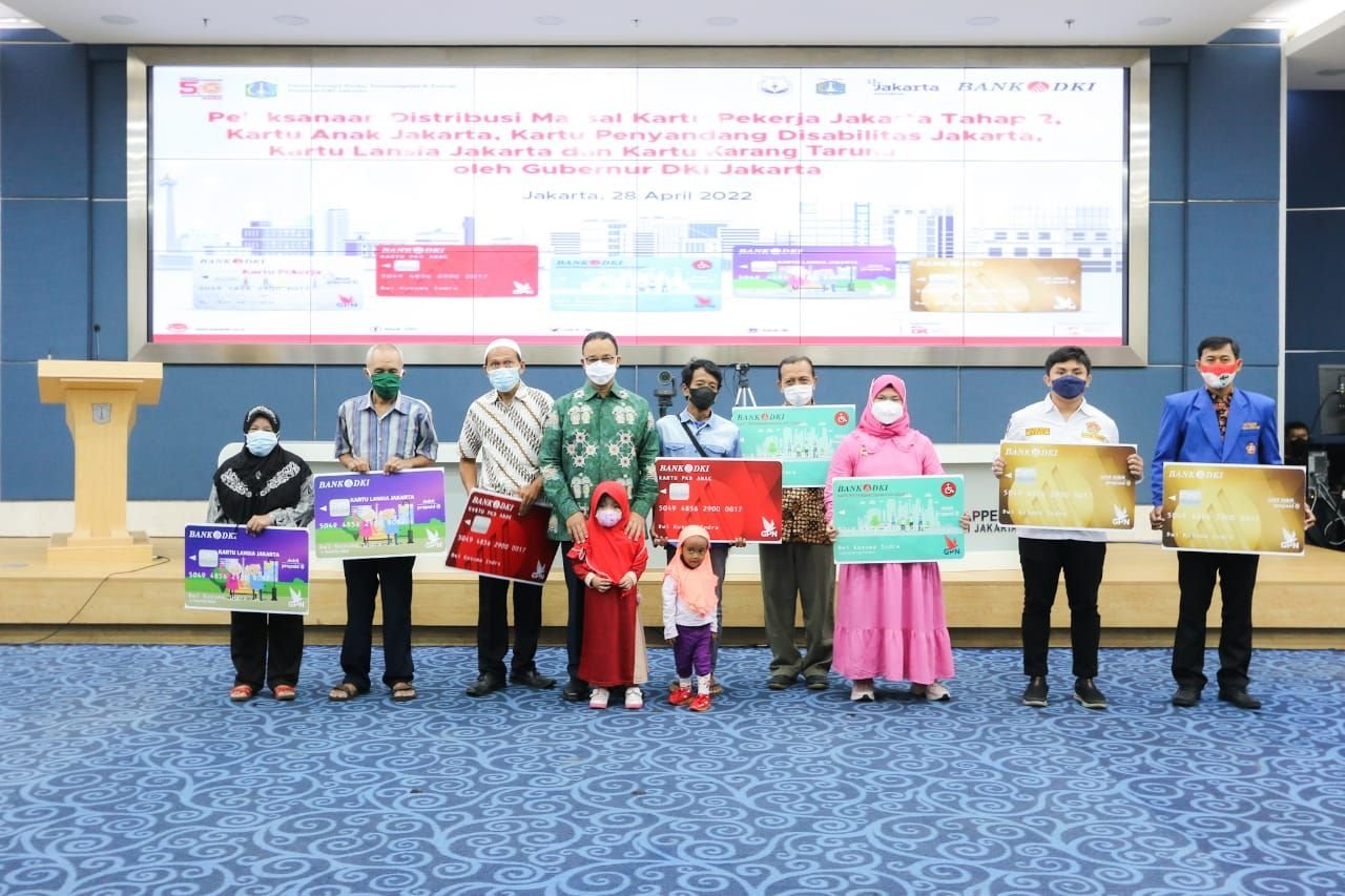 Bank DKI Supports Mass Distribution of the DKI Jakarta Provincial Government's Social Assistance Program