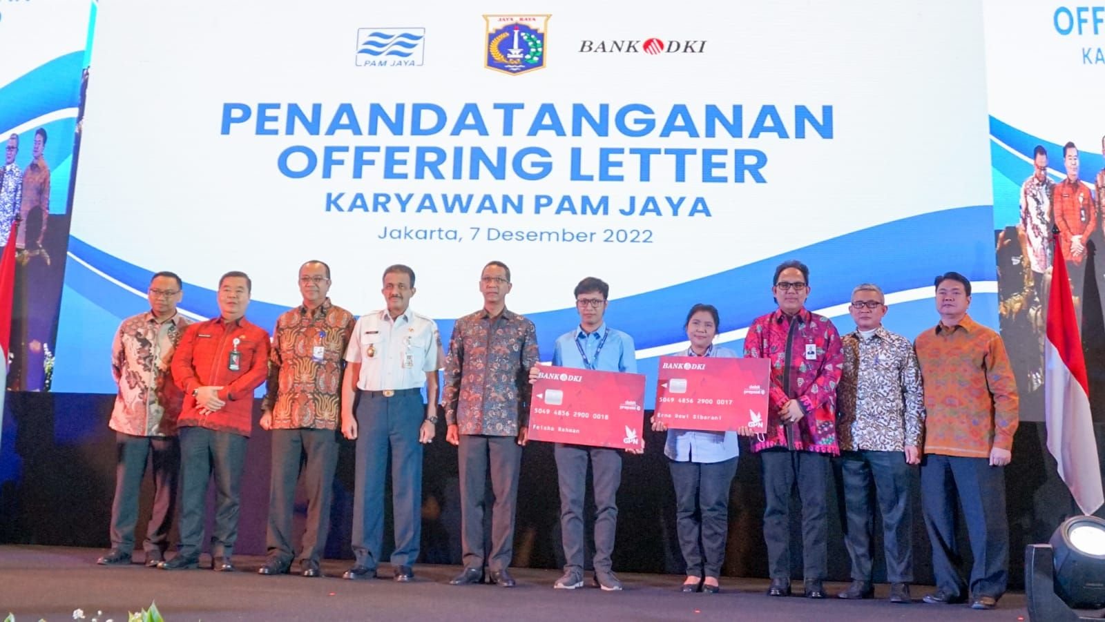 DKI Jakarta BUMD Collaboration, Bank DKI Serves Salary Payments for New PAM Jaya Employees
