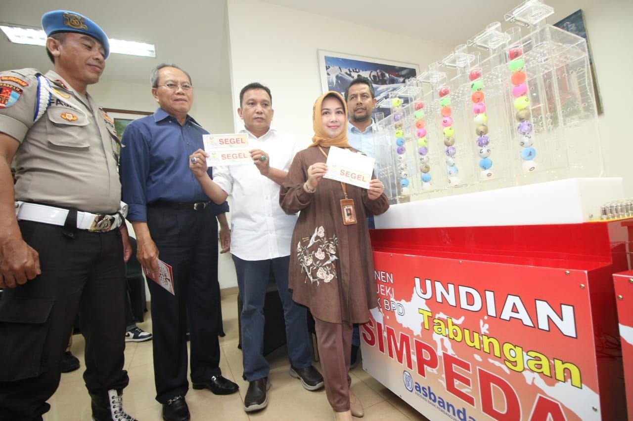 The national Simpeda BPD lottery drawing tool has been officially sealed